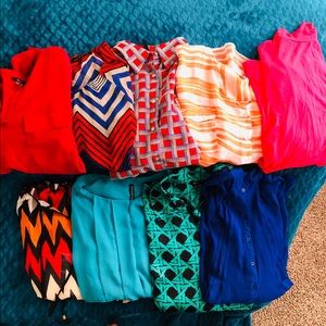 Dress Shirt Bundle (9)included